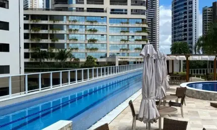 Apartamento com 220m2- 4 quartos e vista definitiva no Tour Geneve-