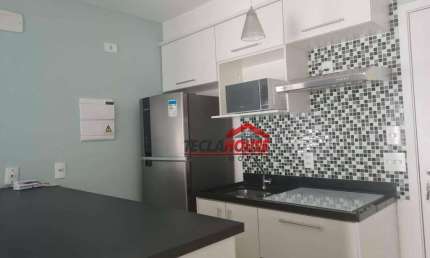 Apartamento com 1 dormitório para alugar, 38 m² por R$ 2.900,00/mês - Jardim Flor da Montanha - Guarulhos/SP