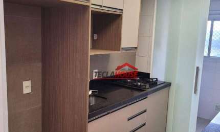 Apartamento com 2 dormitórios para alugar, 68 m² por R$ 4.000,00/mês - Jardim Flor da Montanha - Guarulhos/SP