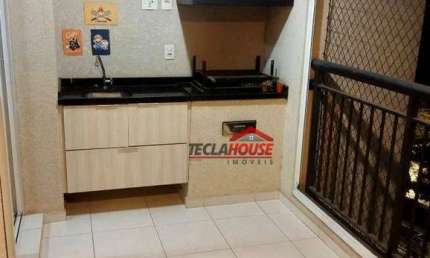Bosue Ventura 2 dormitórios para alugar, 65 m² por R$ 3.300/mês - Jardim Flor da Montanha - Guarulhos/SP