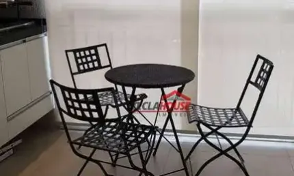 Apartamento com 1 dormitório para alugar, 38 m² por r$ 3.000,00/mês - jardim flor da montanha - guarulhos/sp