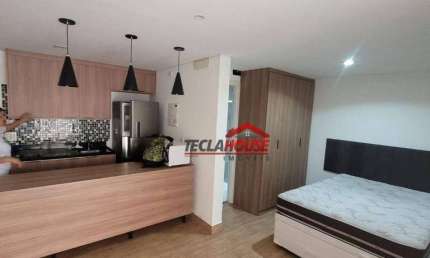 Studio com 1 dormitório para alugar, 38 m² por R$ 3.000,00/mês - Jardim Flor da Montanha - Guarulhos/SP