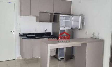 Studio Cidade Maia com 1 suíte mobiliado locação, 38 m² por R$ 3.000/mês - Jardim Flor da Montanha - Guarulhos/SP