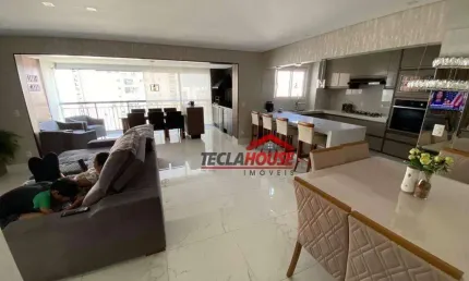 Apartamento com 3 dormitórios à venda, 122 m² por r$ 1.280.000,00 - jardim flor da montanha - guarulhos/sp