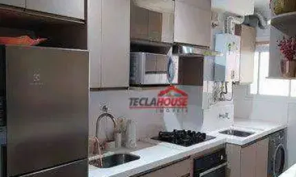 Apartamento com 2 dormitórios à venda, 68 m² por r$ 590.000,00 - jardim flor da montanha - guarulhos/sp