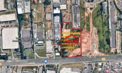 Área à venda, 100000 m² por R$ 180.000.000,00 - Jardim Presidente Dutra - Guarulhos/SP