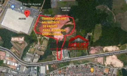 Área à venda, 200000 m² por R$ 140.000.000,00 - Portão - Arujá/SP