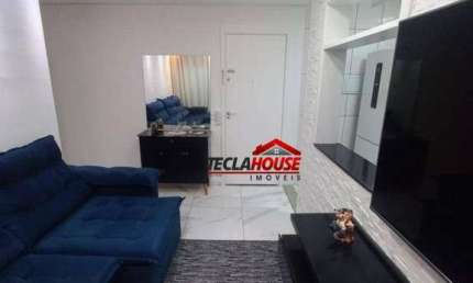 Apartamento com 2 dormitórios, 45 m² - venda por R$ 295.000 ou aluguel por R$ 2.235/mês - Ponte Grande - Guarulhos/SP- vaga de moto