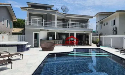 Sobrado com 5 dormitórios à venda, 510 m² por R$ 4.900.000,00 - Jardim Rafael - Bertioga/SP