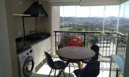 Apartamento com 1 dormitório para alugar, 38 m² por R$ 3.500,00/mês - Jardim Flor da Montanha - Guarulhos/SP