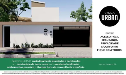 Casa a venda no bairro ayrosa, osasco - 2 dormitorios, porcelanato