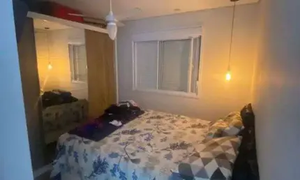Apartamento de 2 dormitorios com area de lazer completa em santa maria, osasco