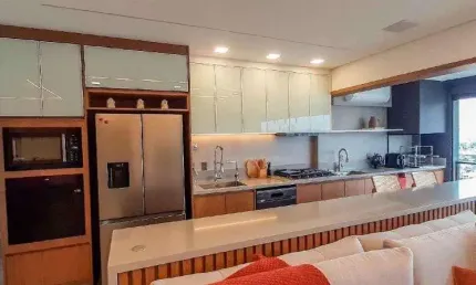 Apartamento de 2 suites com churrasqueira na varanda e area de lazer completa na Bela Vista, OSASCO