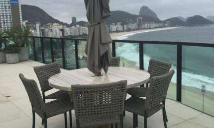 Cobertura para venda possui 520 metros quadrados com 4 quartos em Copacabana - Rio de Janeiro - RJ