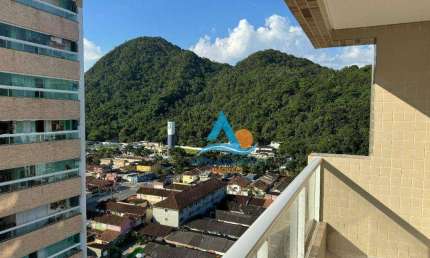 Apartamento com 3 dormitórios à venda, 82 m² por R$ 660.000,00 - Canto do Forte - Praia Grande/SP