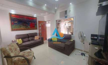Casa térrea geminada com 2 dormitórios à venda, 123 m² por R$ 420.000 - Ocian - Praia Grande/SP
