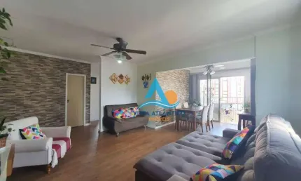 Apartamento com 2 dormitórios à venda, 95 m² por R$ 499.000,00 - Vila Guilhermina - Praia Grande/SP
