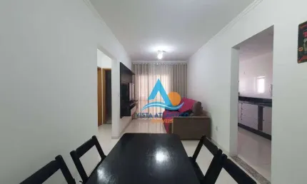 Apartamento com 2 dormitórios à venda, 86 m² por R$ 585.000,00 - Vila Guilhermina - Praia Grande/SP