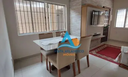 Casa térrea geminada com 2 dormitórios à venda, 85 m² por R$ 485.000 - Aviação - Praia Grande/SP
