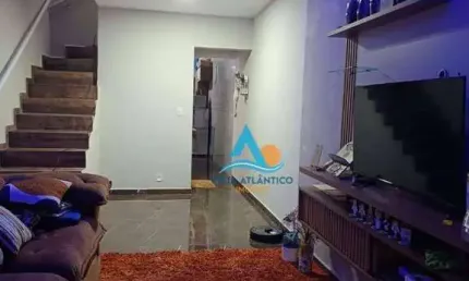 Sobrado com 2 quartos à venda, 104 m² por R$ 480.000 - Vila Guilhermina - Praia Grande/SP