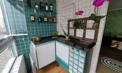 Apartamento com 2 dormitórios à venda, 96 m² por R$ 680.000,00 - Guilhermina - Praia Grande/SP