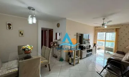 Apartamento com 3 dormitórios à venda, 114 m² por R$ 740.000 - Vila Assunção - Praia Grande/SP