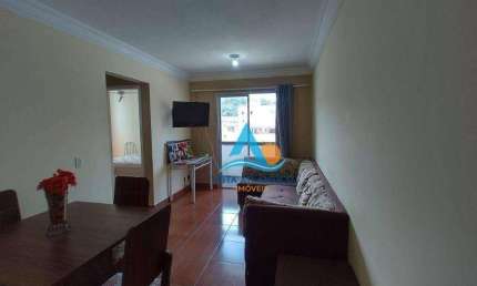 Apartamento com 2 dormitórios à venda, 60 m² por R$ 290.000,00 - Canto do Forte - Praia Grande/SP