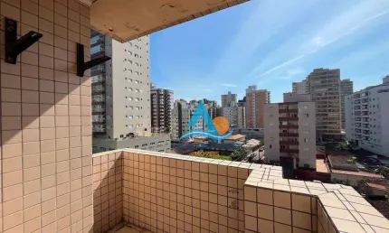 Apartamento com 1 dormitório à venda, 57 m² por R$ 280.000,00 - Aviação - Praia Grande/SP