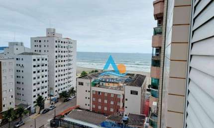 Apartamento com 1 dormitório à venda, 43 m² por R$ 330.000 - Aviação - Praia Grande/SP