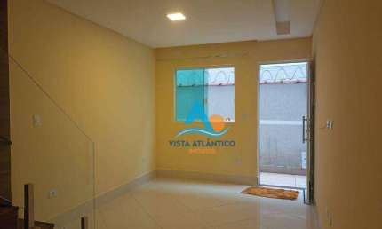 Sobrado em condomínio com 2 quartos à venda, 55 m² por R$ 380.000 - Tupi - Praia Grande/SP
