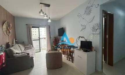 Apartamento com 2 dormitórios à venda, 68 m² por R$ 430.000 - Aviação - Praia Grande/SP