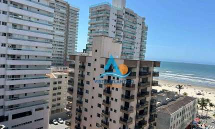 Apartamento com 3 dormitórios à venda, 120 m² por R$ 550.000 - Aviação - Praia Grande/SP
