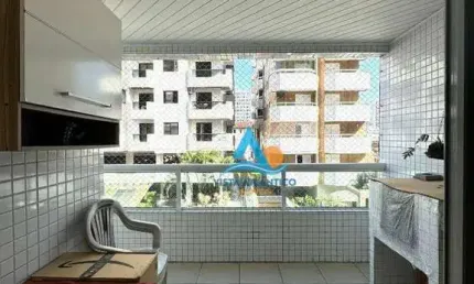 Apartamento com 2 dormitórios à venda, 86 m² por r$ 485.000,00 - vila guilhermina - praia grande/sp