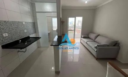 Apartamento com 1 dormitório à venda, 43 m² por r$ 315.000,00 - mirim - praia grande/sp
