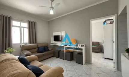 Apartamento com 1 quarto à venda  perto da praia,   por R$ 235.000 - Aviação - Praia Grande/SP