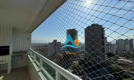 Apartamento com 2 dormitórios à venda, 74 m² por r$ 470.000,00 - vila guilhermina - praia grande/sp