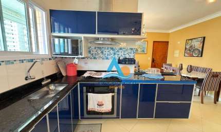 Apartamento com 2 dormitórios à venda, 78 m² por R$ 550.000,00 - Caiçara - Praia Grande/SP