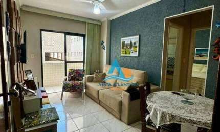 Apartamento com 1 dormitório à venda, 45 m² por R$ 315.000,00 - Vila Assunção - Praia Grande/SP