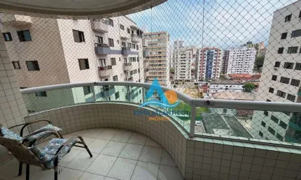 Apartamento com 2 dormitórios à venda, 93 m² por R$ 620.000,00 - Tupi - Praia Grande/SP