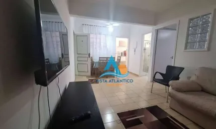 Apartamento com 1 dormitório à venda, 54 m² por r$ 285.000,00 - aviação - praia grande/sp