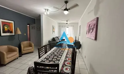 Apartamento com 2 dormitórios à venda, 94 m² por R$ 460.000,00 - Vila Guilhermina - Praia Grande/SP