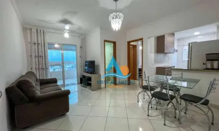 Apartamento com 1 dormitório à venda, 53 m² por R$ 370.000,00 - Aviação - Praia Grande/SP