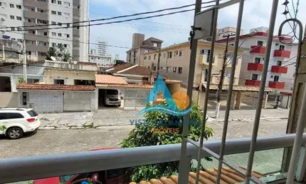 Sobrado com 2 dormitórios à venda, 111 m² por R$ 650.000,00 - Vila Guilhermina - Praia Grande/SP