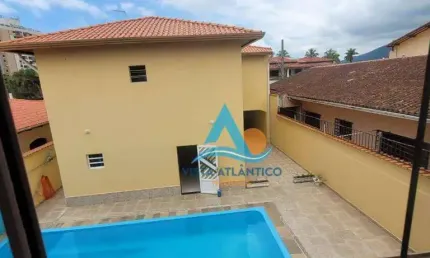 Sobrado com 4 dormitórios à venda, 395 m² por r$ 1.300.000,00 - balneário flórida - praia grande/sp