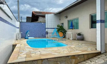 Casa com 4 dormitórios à venda, 275 m² por R$ 750.000,00 - Balneario Oceanópolis - Mongaguá/SP