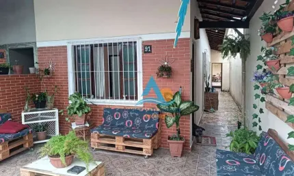 Casa com 3 dormitórios à venda, 70 m² por R$ 290.000,00 - Cidade das Crianças - Praia Grande/SP