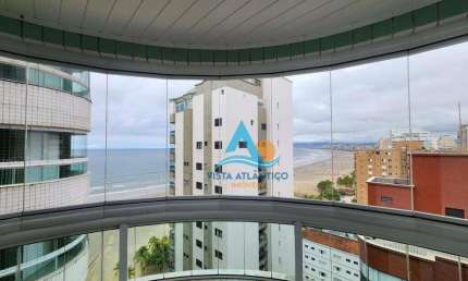 Apartamento com 3 dormitórios à venda, 137 m² por R$ 1.180.000,00 - Canto do Forte - Praia Grande/SP