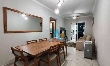 Apartamento com 2 dormitórios à venda, 70 m² por R$ 500.000 - Aviação - Praia Grande/SP