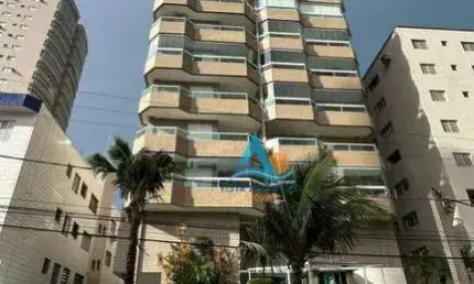 Apartamento com 1 dormitório à venda, 54 m² por r$ 299.000,00 - aviação - praia grande/sp