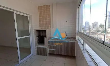 Apartamento com 2 dormitórios para alugar, 75 m² por R$ 3.100,02/mês - Aviação - Praia Grande/SP